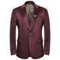 WYWK Men's Velvet Blazer For Dinner Party Wedding Prom Party