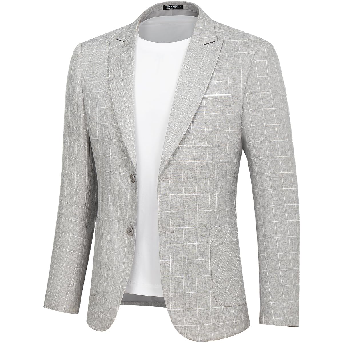 WYWK Men's Casual Suit Jacket for Spring and Summer