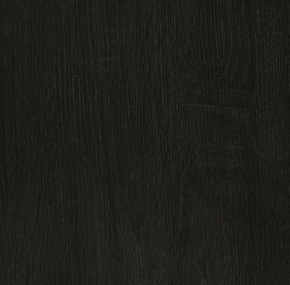 Dacre Round Engineered Wood Top Side End Table Dark Charcoal