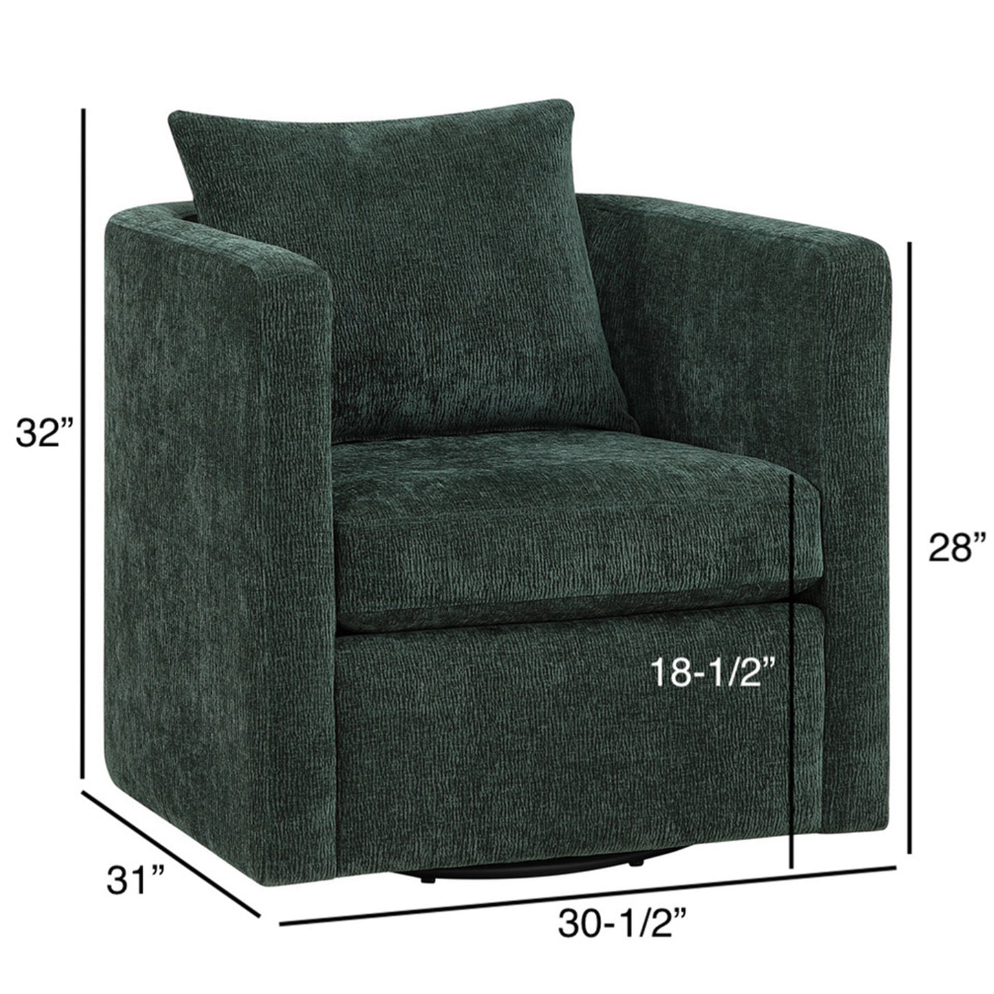 Sutton Kelly Swivel Chair