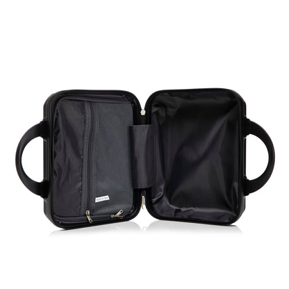 14'/20' 2-Piece ABS Spinner Wheel Luggage Set with Combination Lock