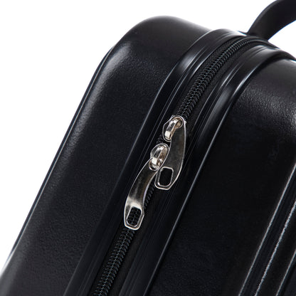 14' & 20' ABS Spinner Wheel Luggage Set with Cosmetic Case