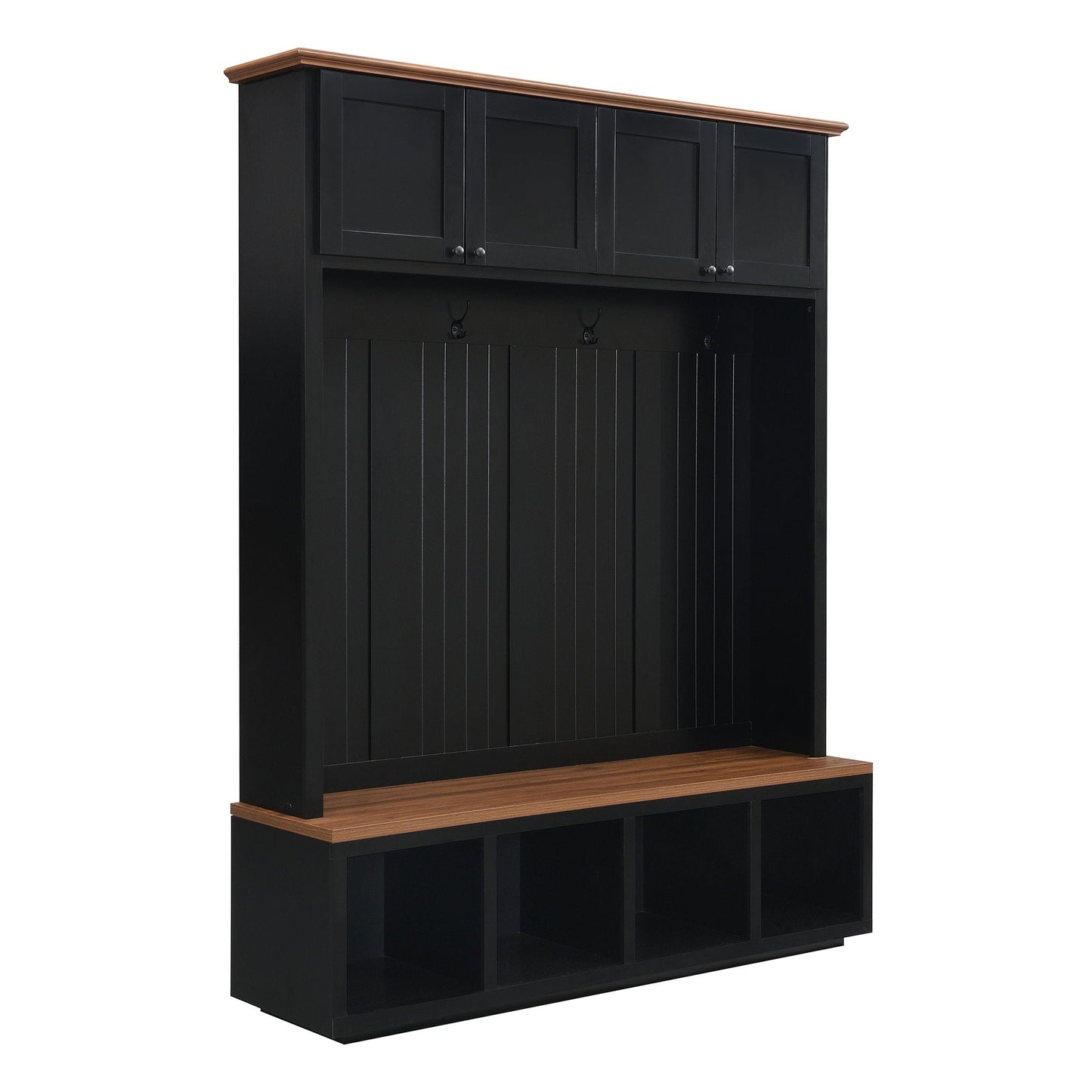 Entryway Hall Tree With Bench And Storage