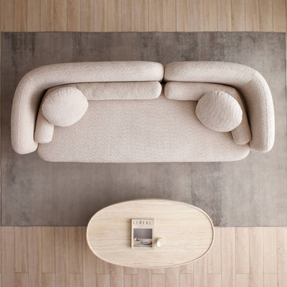 Luxury Modern Couch, 3 Seater Sofa For Living Room