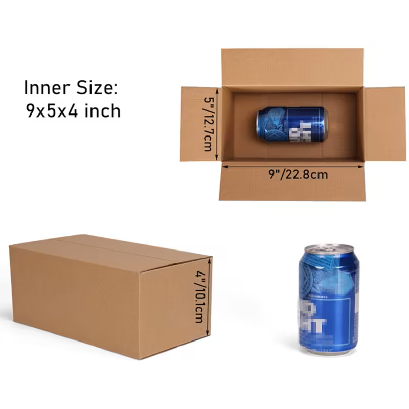 Multi Size/Pack - Corrugated Cardboard Packing Shipping Mailing Moving Boxes