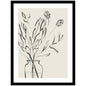 Protea Sketch No. 2 by Sara Berrenson Framed Wall Art Print
