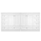 Shaker Free Standing Bathroom Vanity Cabinet & Sink, Soft Close Drawers, Soft Close Doors