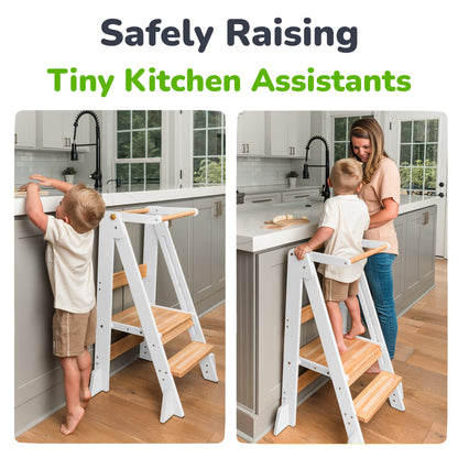 Adjustable Foldable Kitchen Tower