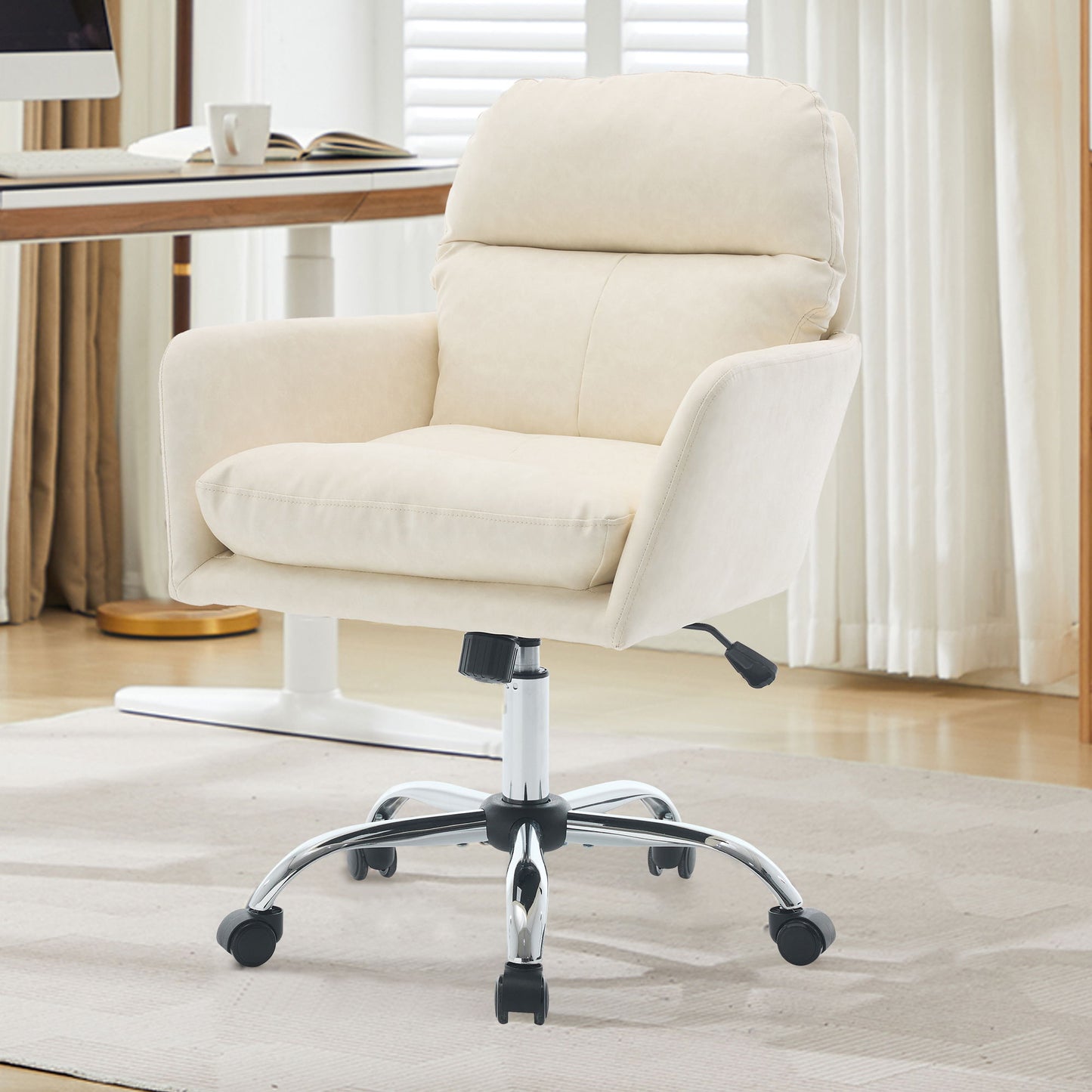 Office Chair With Adjustable Height, Ergonomic Design