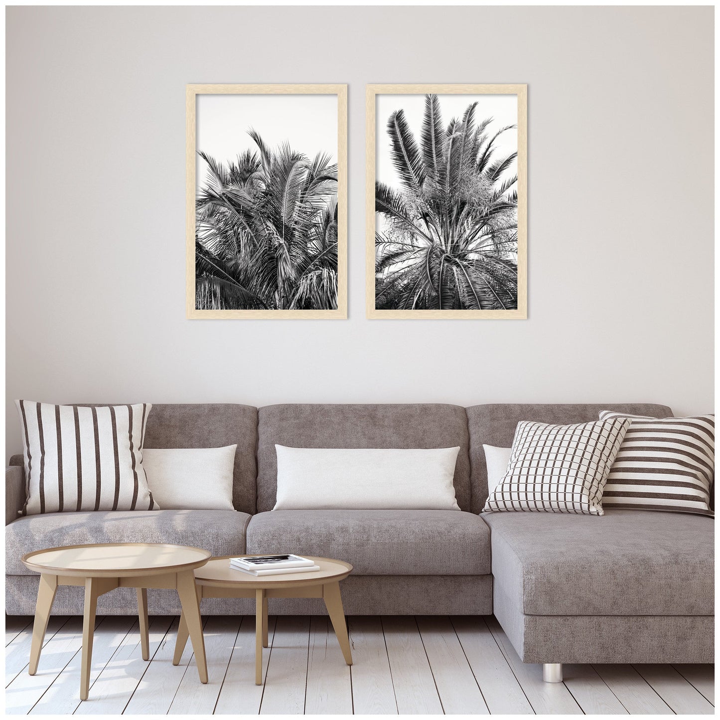 Palm No. 13 & 15 2 Piece Framed Wall Art Print Set by Alicia Bock