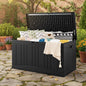 80 Gallon Outdoor Deck Box with Lockable Lid