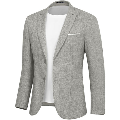 WYWK Men's Casual Suit Jacket for Spring and Summer