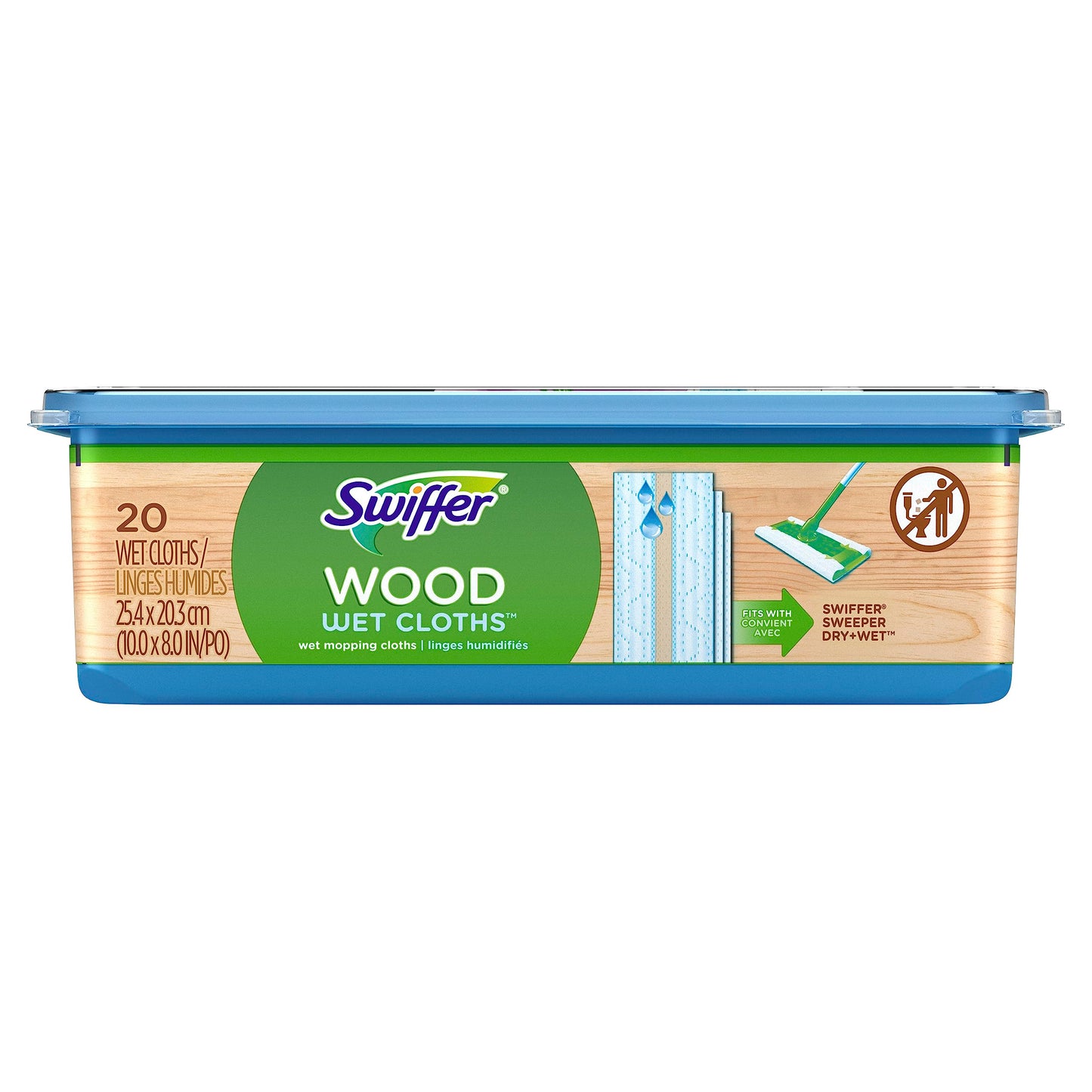 Swiffer Heavy Duty Mop Wet Multi-Surface Cloth Refills 20 Count