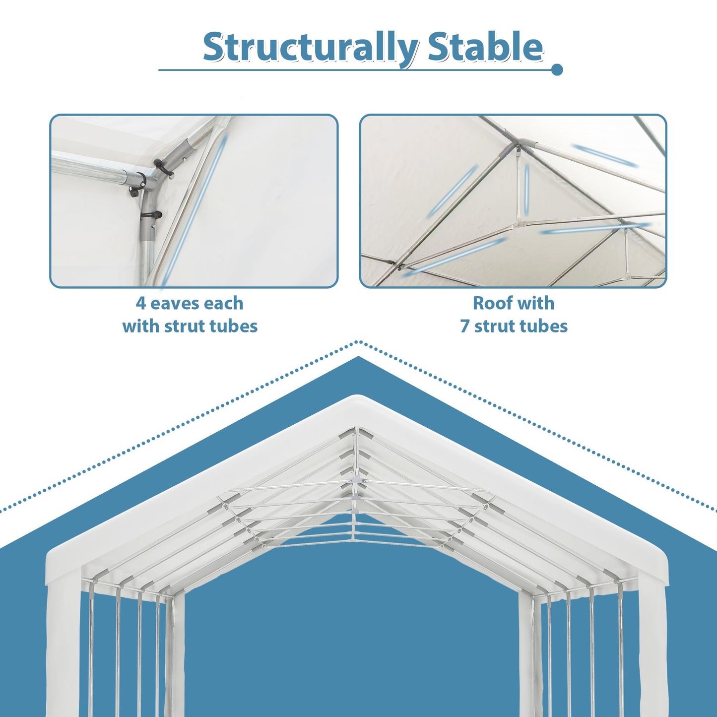 16x32FT Party Tent Heavy Duty Large Wedding Event Shelters