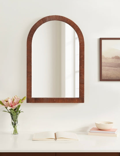 Rahfy Arch Framed Wall Mirror