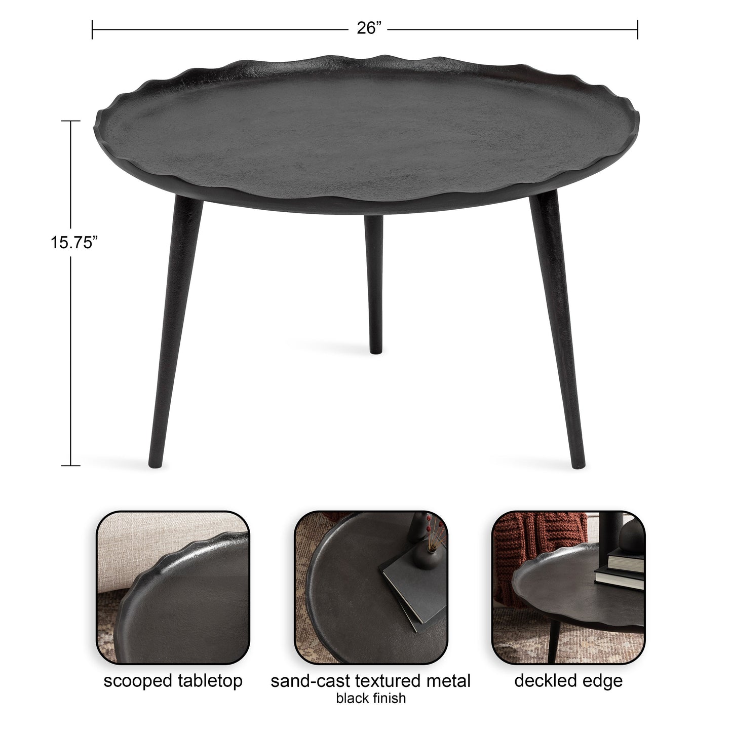 Alessia Round Coffee Table