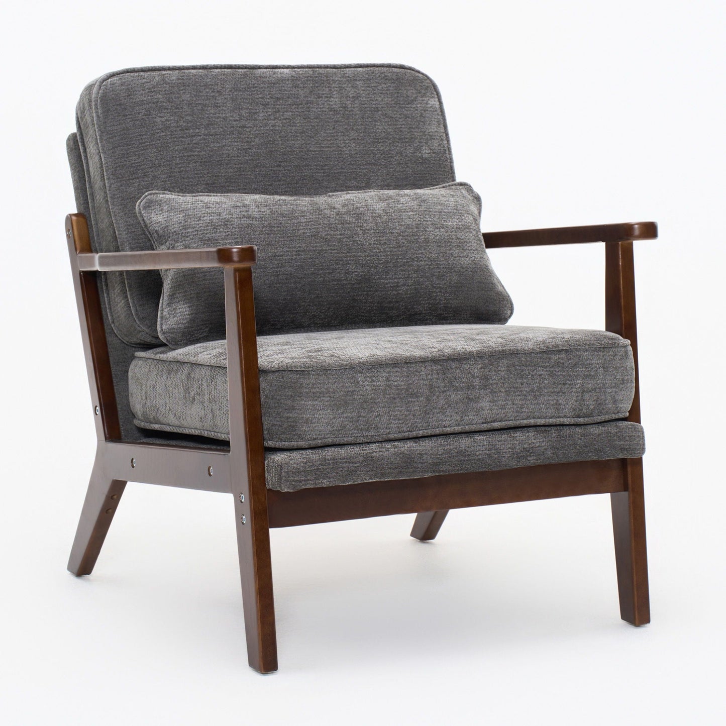 Living Room Chair With Lumbar Pillow