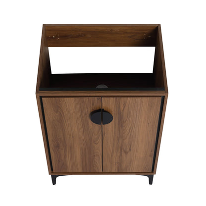 Modern Bathroom Vanity Storage Cabinet With Soft Closing Doors And Engineered Wood Construction