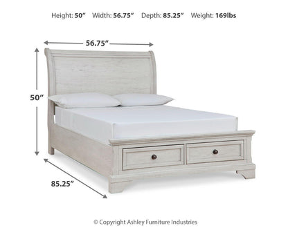 Robbinsdale - Sleigh Bed
