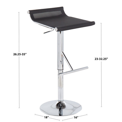 Mirage Ale - Contemporary Adjustable Bar Stool