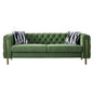 Chesterfield - Modern Tufted Living Room Sofa, 84.25''W Couch