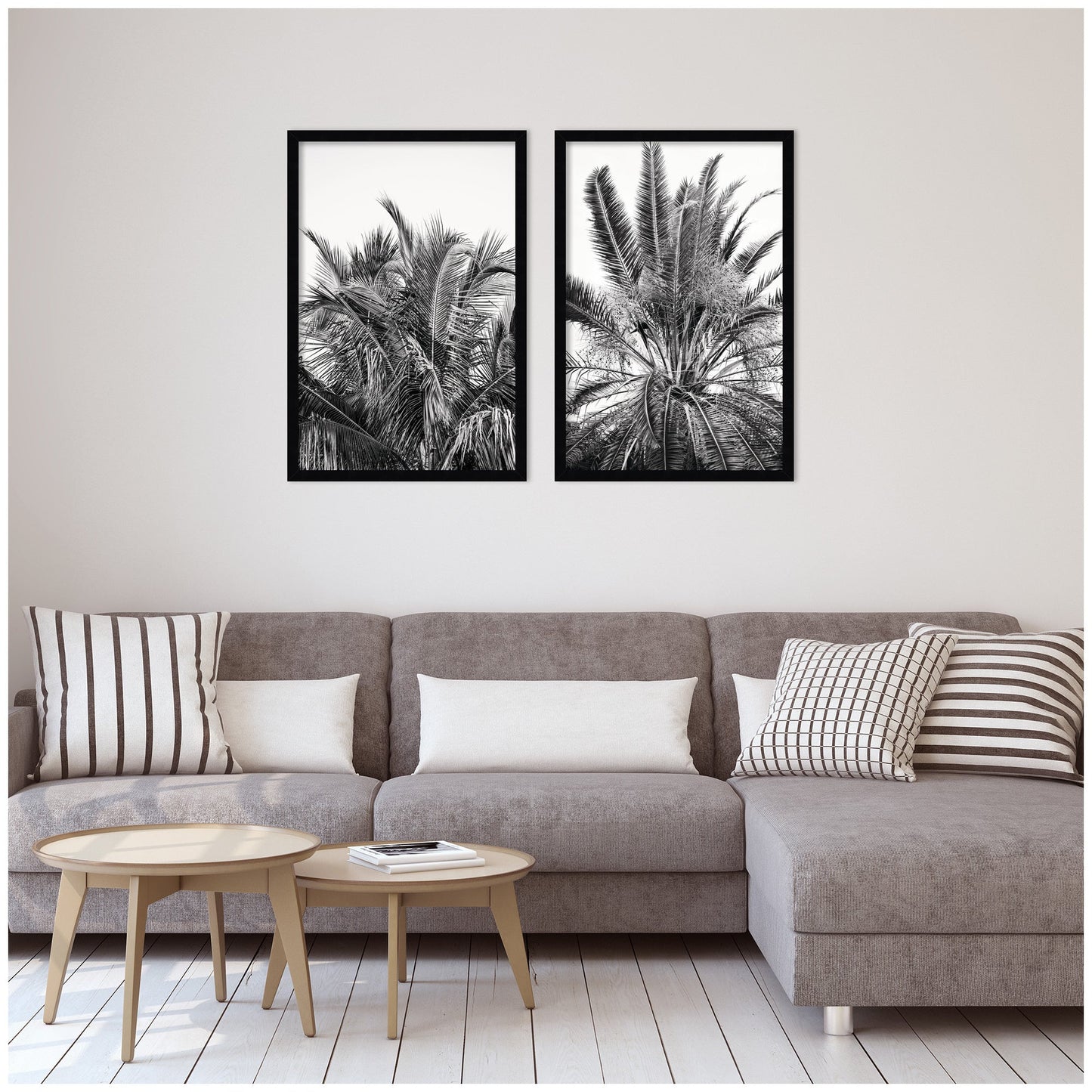 Palm No. 13 & 15 2 Piece Framed Wall Art Print Set by Alicia Bock