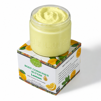 Lemon Turmeric Whipped Body Butter – Target Uneven Tone & Glow