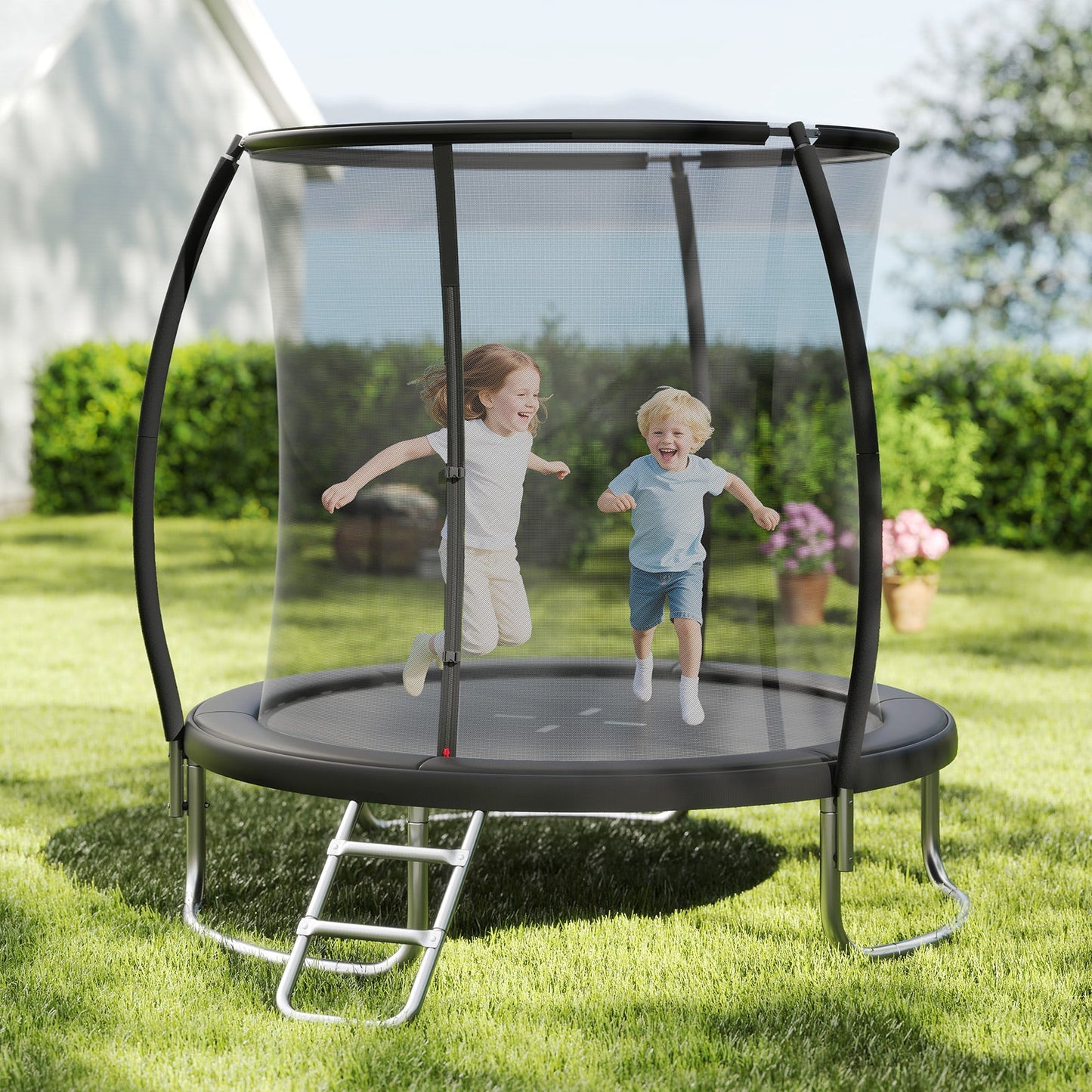 8FT Outdoor Heavy-Duty Recreational Trampoline