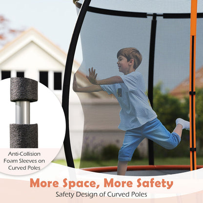 8FT Outdoor Heavy-Duty Recreational Trampoline