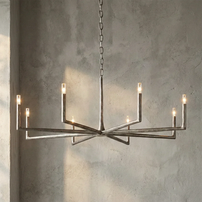 Avarit Forged Round Chandelier