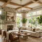 Avarit Forged Round Chandelier