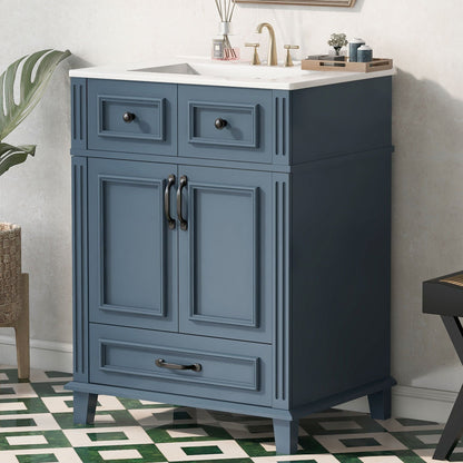 Bathroom Vanity With Sink, Storage Cabinet