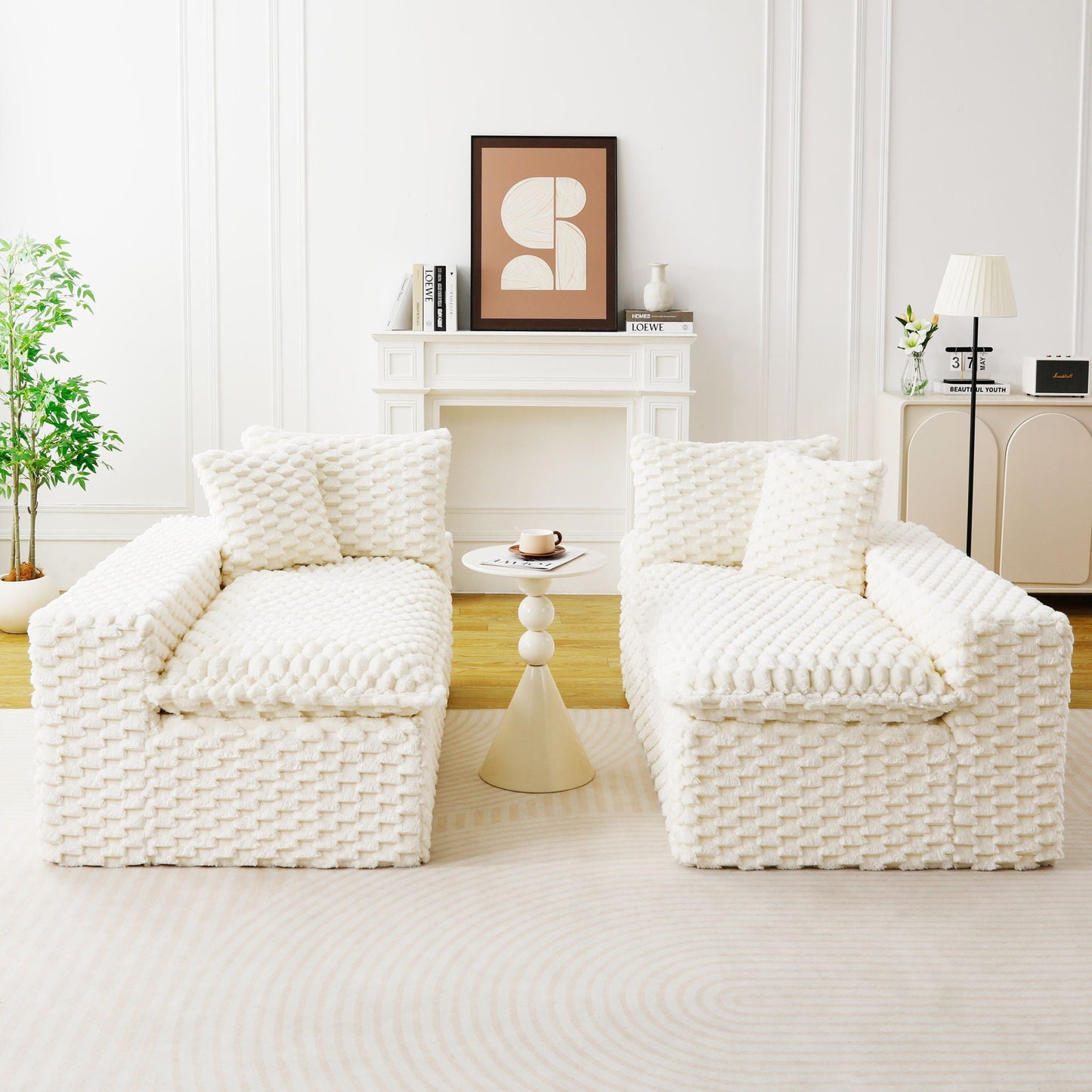 Multifunctional Sofa, Side-By-Side Or Facing Each Other