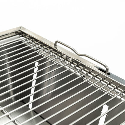 Folded Portable BBQ Outdoor Charcoal Barbecue Set