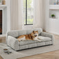 Soft and Comfortable Pet Bed for Big and Oversized Dogs - Beige