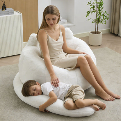 Cat Shaped Bean Bag Sofa With Long Tail
