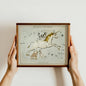 “Monoceros Constellation” Unicorn Art Print