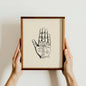 “Palmistry” Vintage Art Print