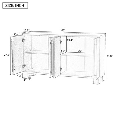 Sideboard With Adjustable Shelves