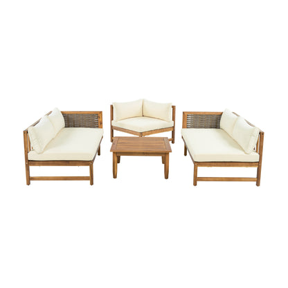 Sectional Seating Group With Waterproof Cushions