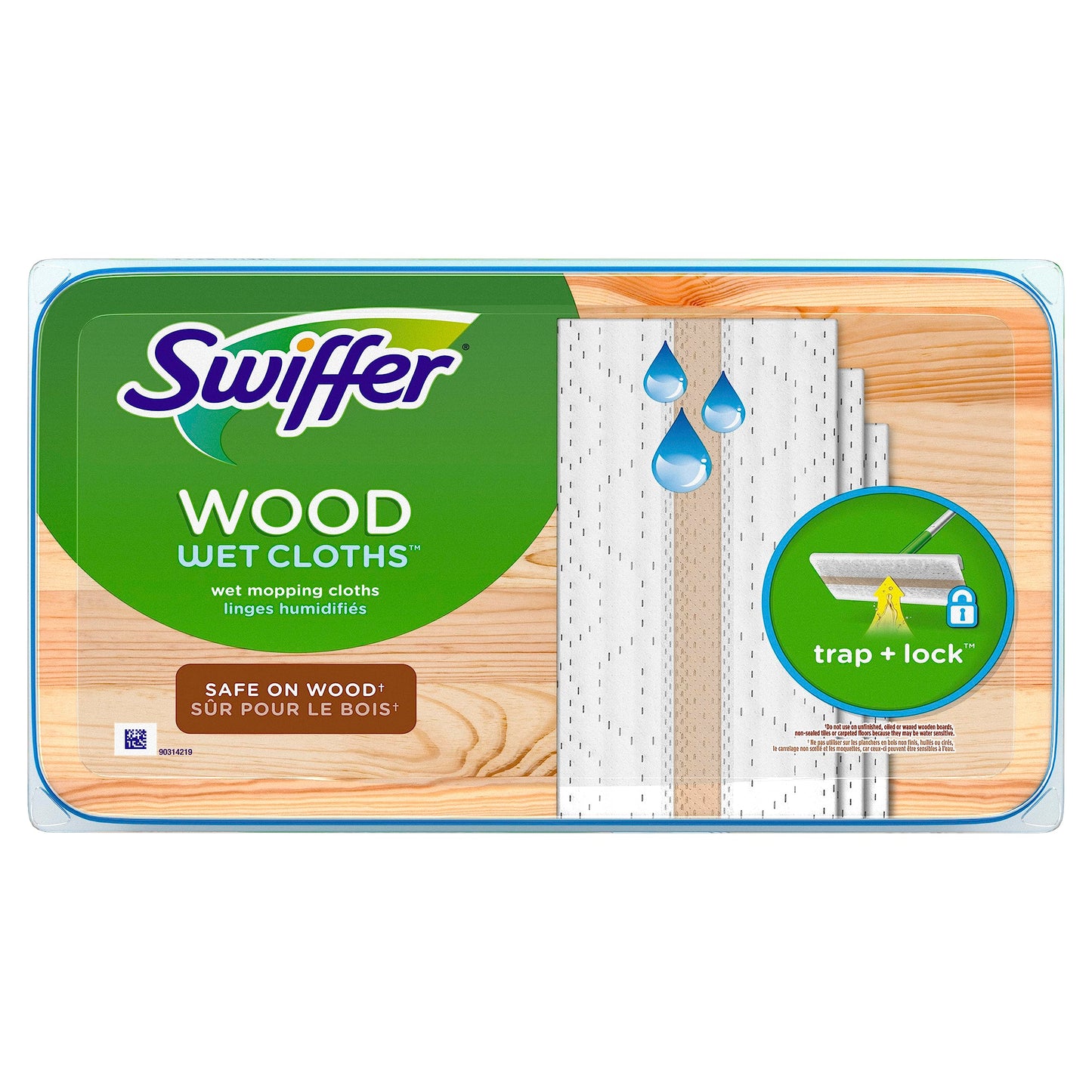 Swiffer Heavy Duty Mop Wet Multi-Surface Cloth Refills 20 Count