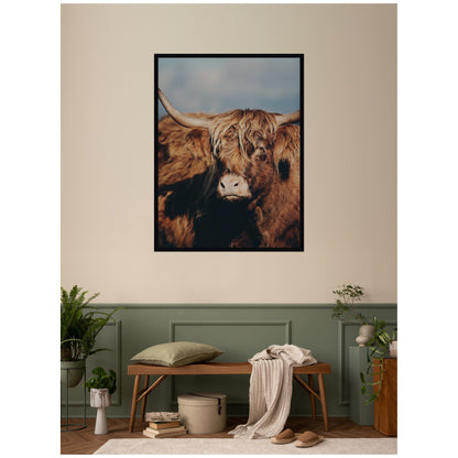 Highland Cow No. 5 by Laura Evans Framed Wall Art Print