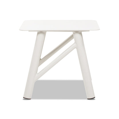 Atlas 19.5" Square Outdoor Patio Side Table Light