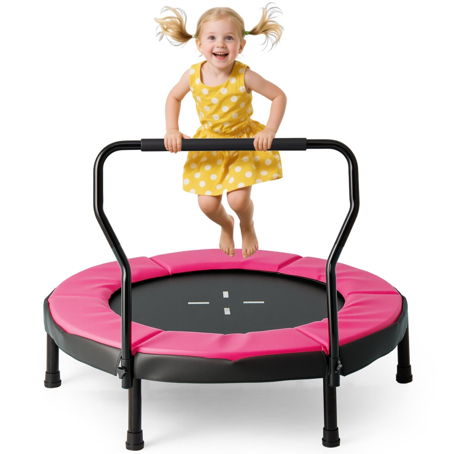 40 Inch Trampoline for Kids Indoor Outdoor Fitness Trampoline
