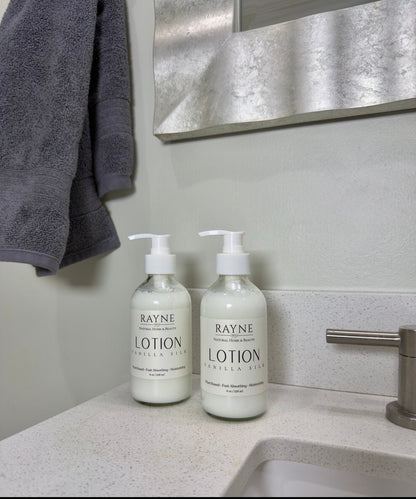 Vanilla Silk Moisturizing Body Lotion - Creamy Vanilla & Sandalwood