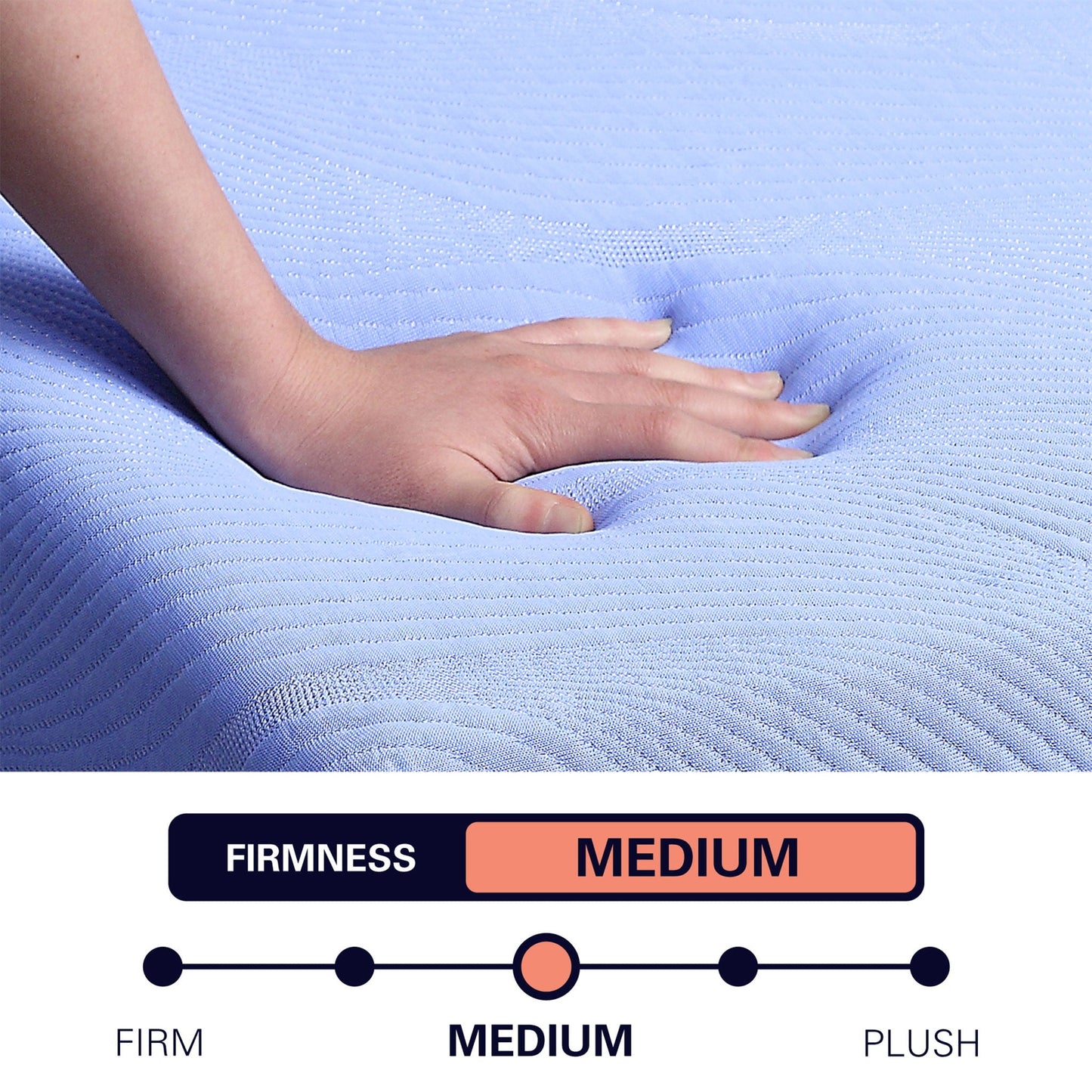 12" Refresh Hybrid Cooling GelCare Memory Foam And Coil Mattress