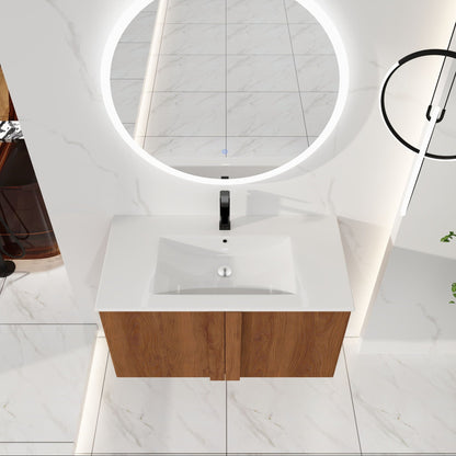 Floating Bathroom Vanity With Sink Combo
