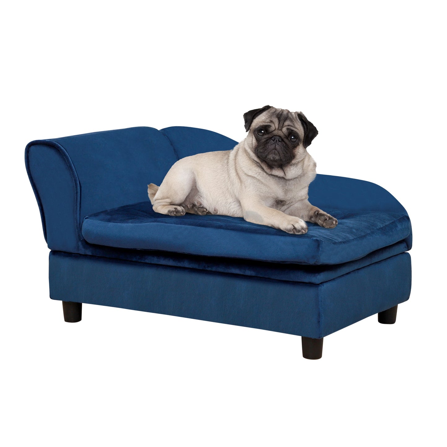 PawHut Luxury Fancy Dog Bed for Small Dogs