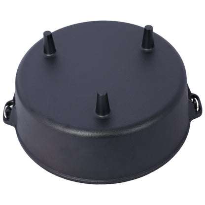 Pre-Seasoned Cast Iron Dutch Oven With Skillet Lid