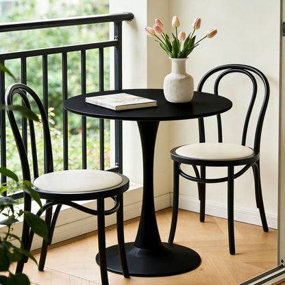 Round Dining Table With Tulip Style Base
